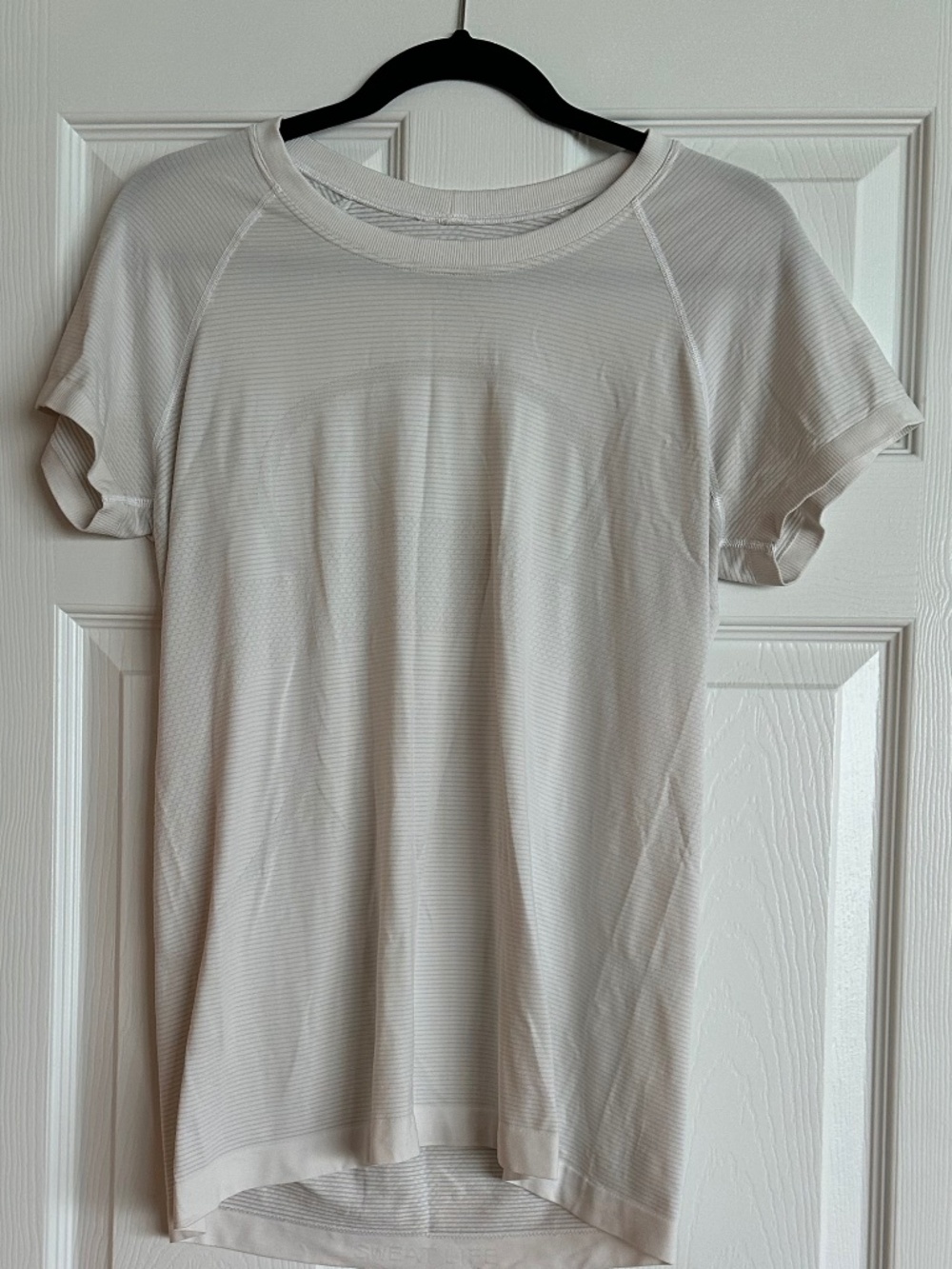 Lululemon off white Swiftly Tech crew next top size 12